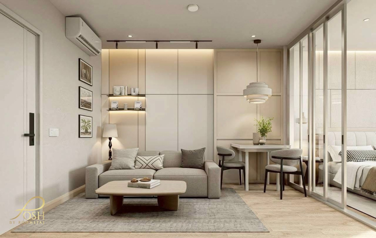 For SaleCondoPhuket : The Base Height Condo by Sansiri – Samkong, near Bangkok Hospital Newly renovated in Japandi style.