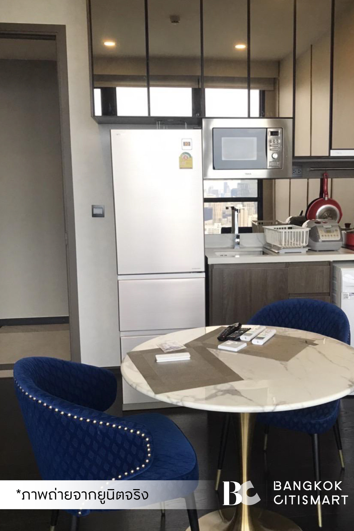 For RentCondoSukhumvit, Asoke, Thonglor : 🔥 Ready to move in, Park Origin Thonglor (1 bedroom, 37sq.m.), high floor unit, city view, unblocked view. Interested: 095-370-1451 (Kate)