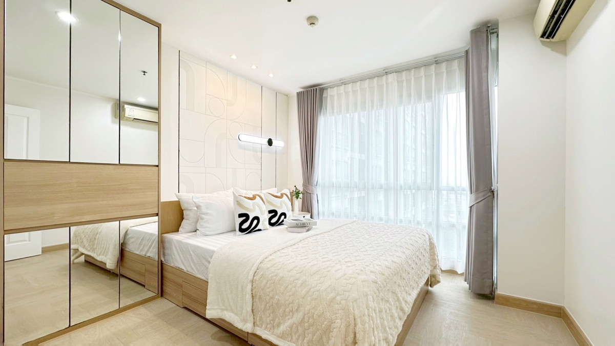 For SaleCondoOnnut, Udomsuk : Condo, beautiful room, good view, easy installment price, easy on the wallet, near BTS On Nut, here at U Delight @ On Nut Station.