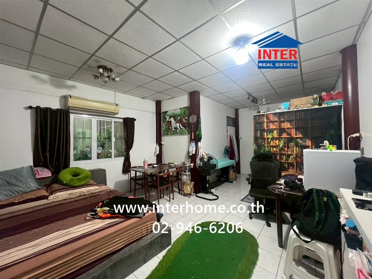 For SaleHouseNonthaburi, Bang Yai, Bangbuathong : 2-story detached house, 113 sq m. Detached house, Soi Wat Som Kliang. Near Phra Pin Market 3 Kanchanaphisek Road, Road 3016 (Pracha Uthit), Bang Yai, Nonthaburi
