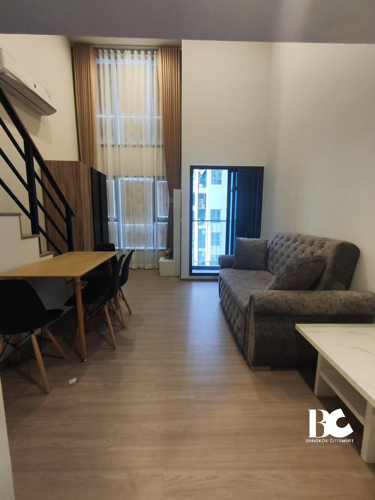 ให้เช่าคอนโดคลองเตย กล้วยน้ำไท : ⚜️ Hot Deal 1 bed duplex for rent at Aspire sukhumvit rama4 ⚜️