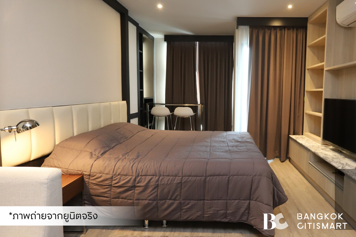 ให้เช่าคอนโดสุขุมวิท อโศก ทองหล่อ : 🔥 พร้อมเข้าอยู่ RHYTHM Ekkamai (Studio 30 sq.m.) ห้องแต่งสวยแปลนห้องเป็นสัดส่วน สนใจ : 095-370-1451 (Kate)