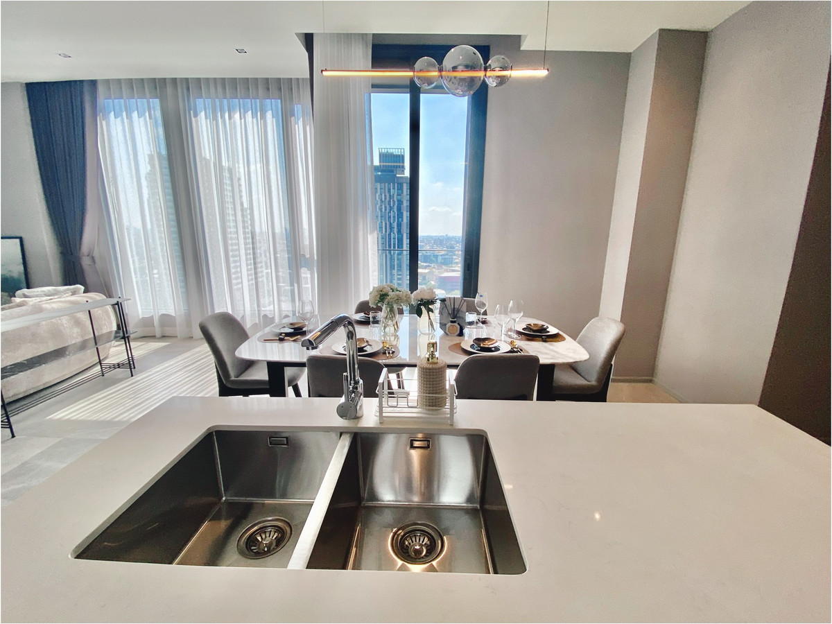 For RentCondoSukhumvit, Asoke, Thonglor : Condo for rent Hyde Heritage Thonglor 3 bedrooms 3 bathrooms Ready to move in!!