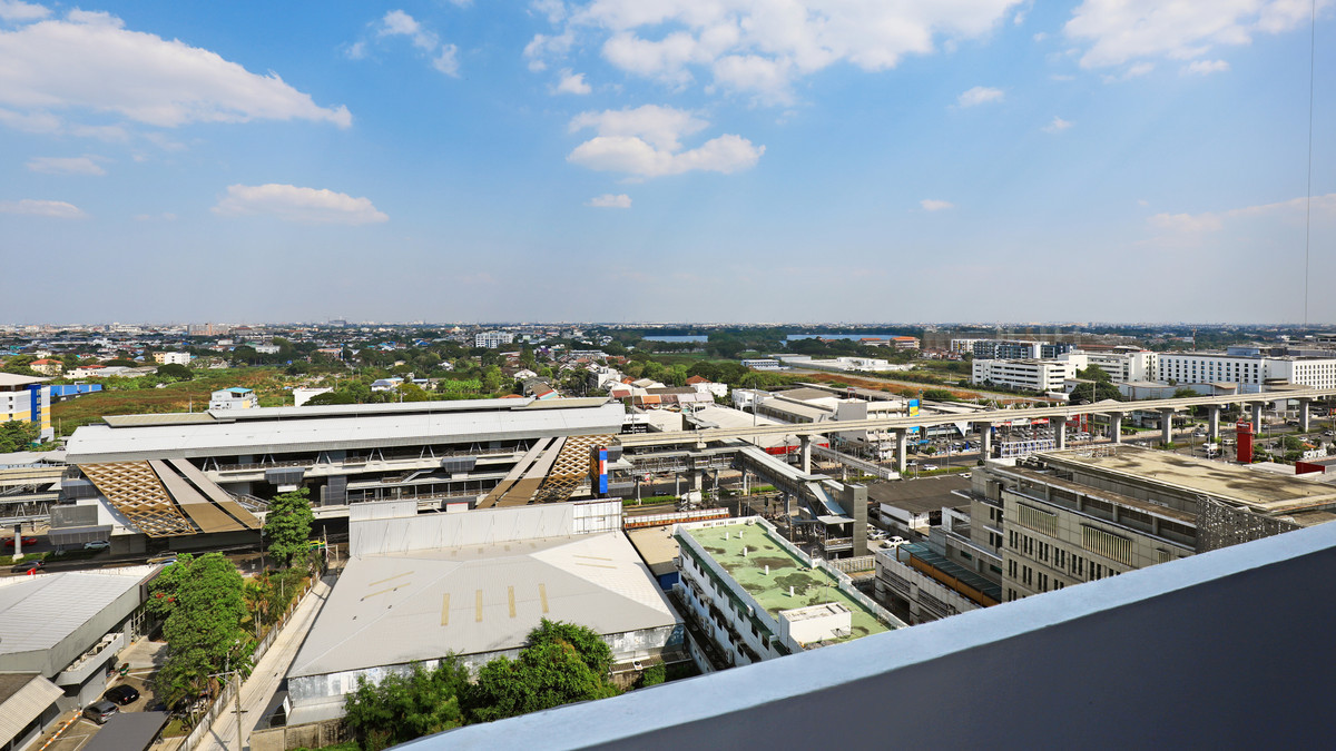 ขายคอนโดพัฒนาการ ศรีนครินทร์ : K-6850 ห้องสวย ตกแต่งใหม่ ทำเลดี ใกล้ BTS ศรีนครินทร์ เพียง 150 เมตร🔥🔥ขายด่วน ! เดอะ ทรีโอ้ การ์เด้น ระเบียงกว้าง พร้อมอยู่