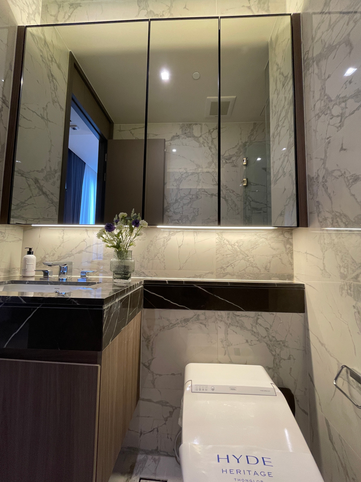 For SaleCondoSukhumvit, Asoke, Thonglor : [THE CROWN JEWEL] 3-Bedroom Rare Unit @ Hyde Heritage Thonglor – Superior life on the 31st floor, northern skyline view. A new definition of the word 