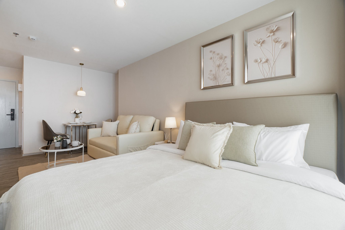 ให้เช่าคอนโดบางนา แบริ่ง ลาซาล : ให้เช่าคอนโดรีเจนท์โฮมบางนา ห้องใหม่สวยตรงปกใกล้รถไฟฟ้าบางนา