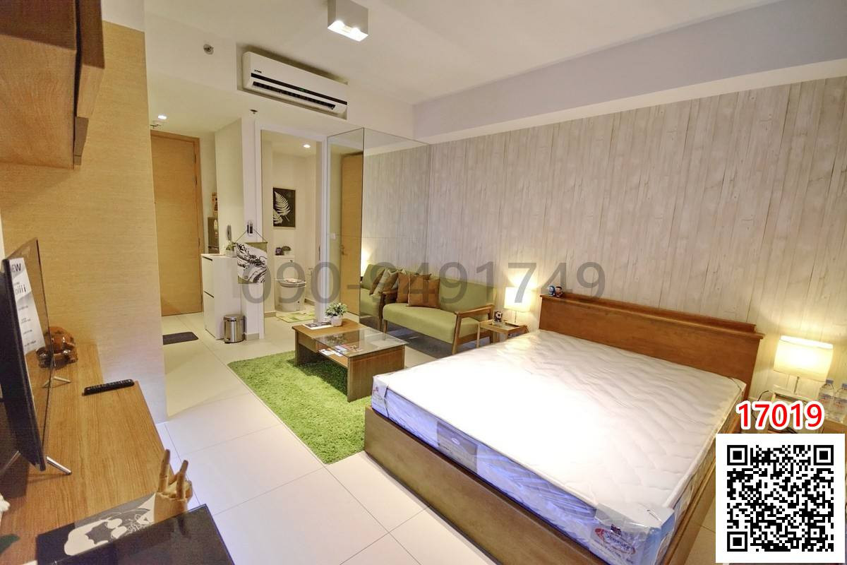For SaleCondoSukhumvit, Asoke, Thonglor : Condo for sale: Lofts Ekkamai, large studio room, only 190 meters from BTS Ekkamai.