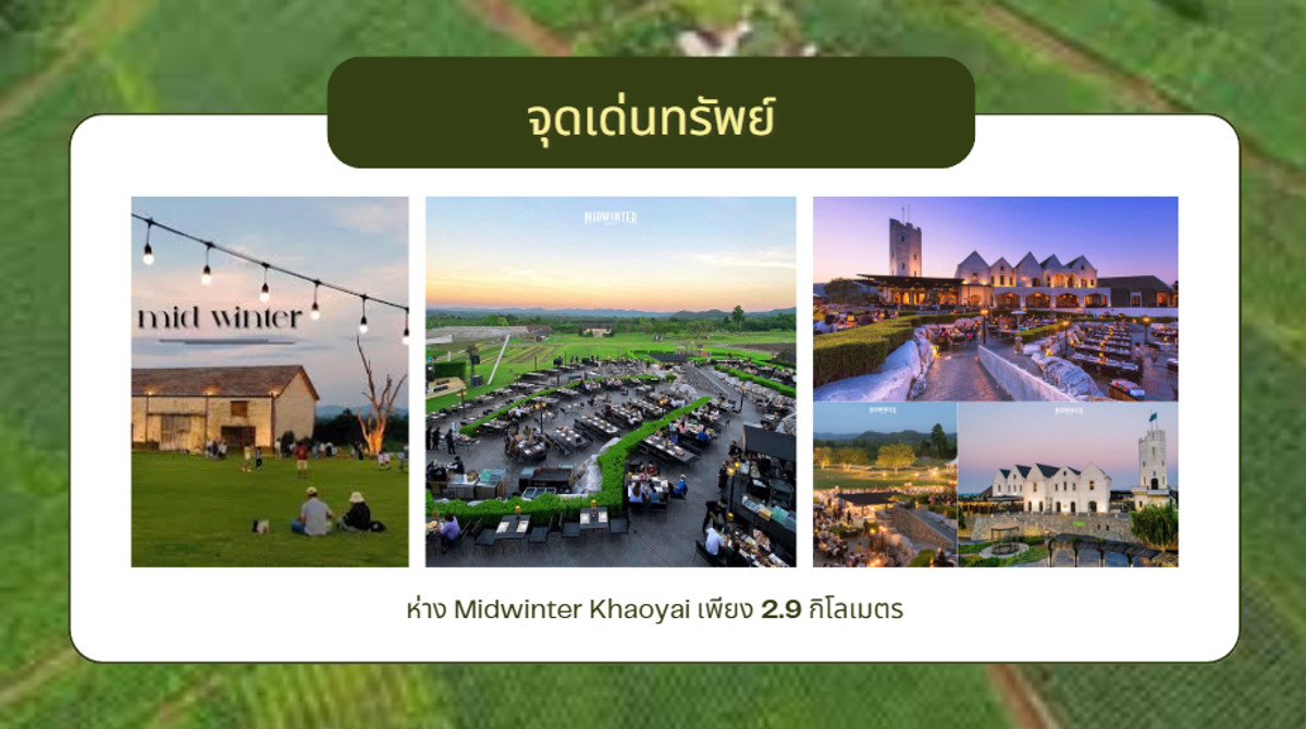 For SaleLandPak Chong KhaoYai : Land for sale in Pak Chong, Thanarat Road, front next to the road, width 258 meters.