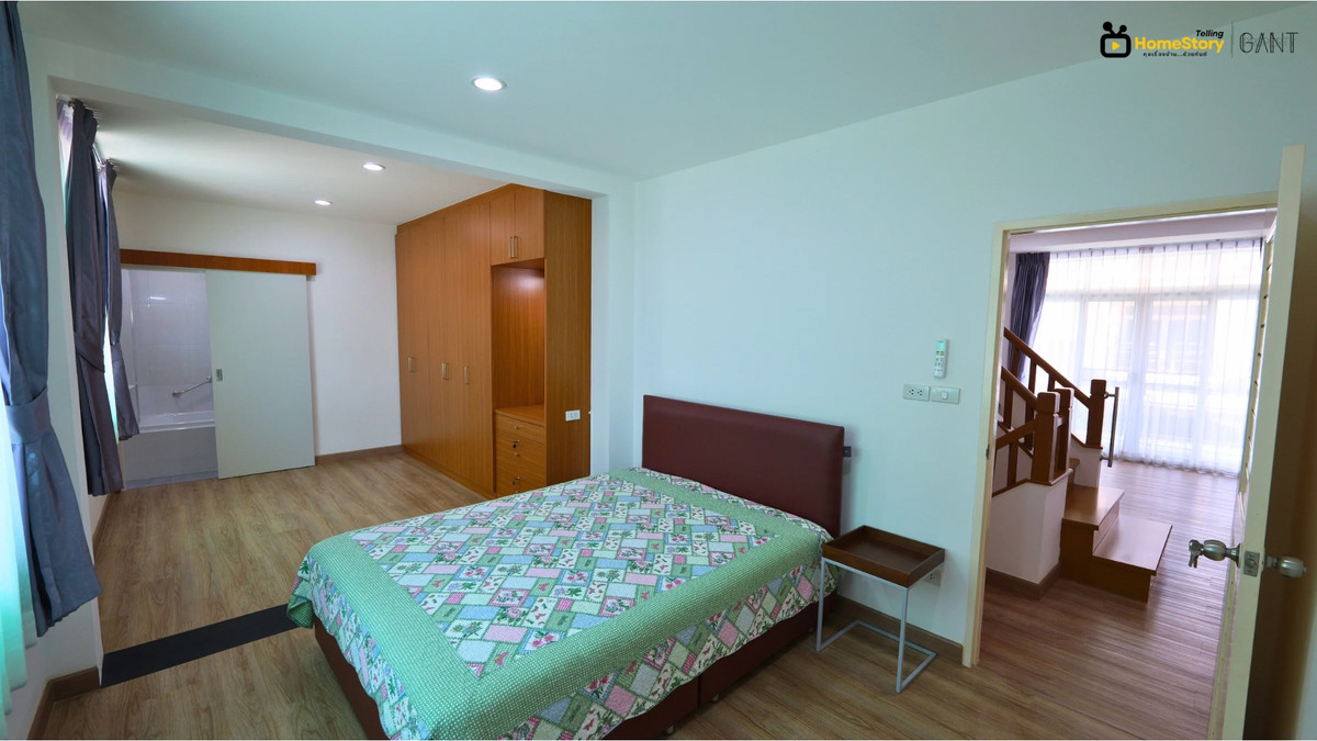 For SaleTownhomeRama3 (Riverside),Satupadit : 3-Story Townhome, 2 Units, Ready to Move In, City Center, Arunphat Village, Rama 3 (Gant-344)