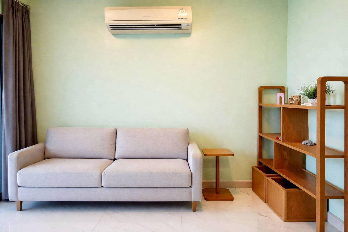 For RentCondoOnnut, Udomsuk : 🌿 Ideo Blucove Sukhumvit | Newly Renovated, Ready to Move In! 🏙️ A beautifully designed room in natural tones, warm and cozy—feel relaxed every day ☀️ 🛍️(Directly from the Project’s Official Sales Team)