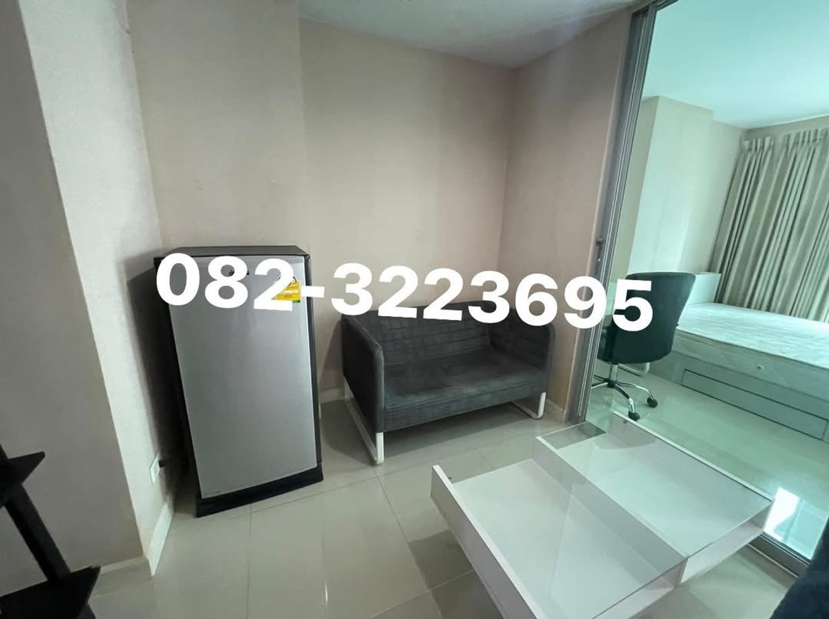 For RentCondoBangna, Bearing, Lasalle : Ready to move in, Swift Condo, Soi ABAC Bangna KM 26, has a washing machine. If interested, contact 082-3223695 🟨