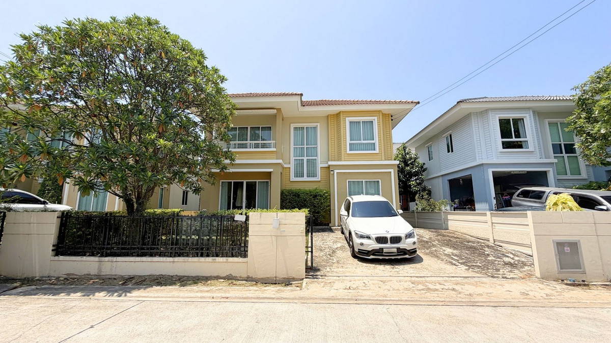 ขายบ้านมหาชัย สมุทรสาคร : พฤกษาวิลเลจ 6 พันท้ายนรสิงห์ บ้านเดี่ยว เนื้อที่ 50.1 ตร.ว.