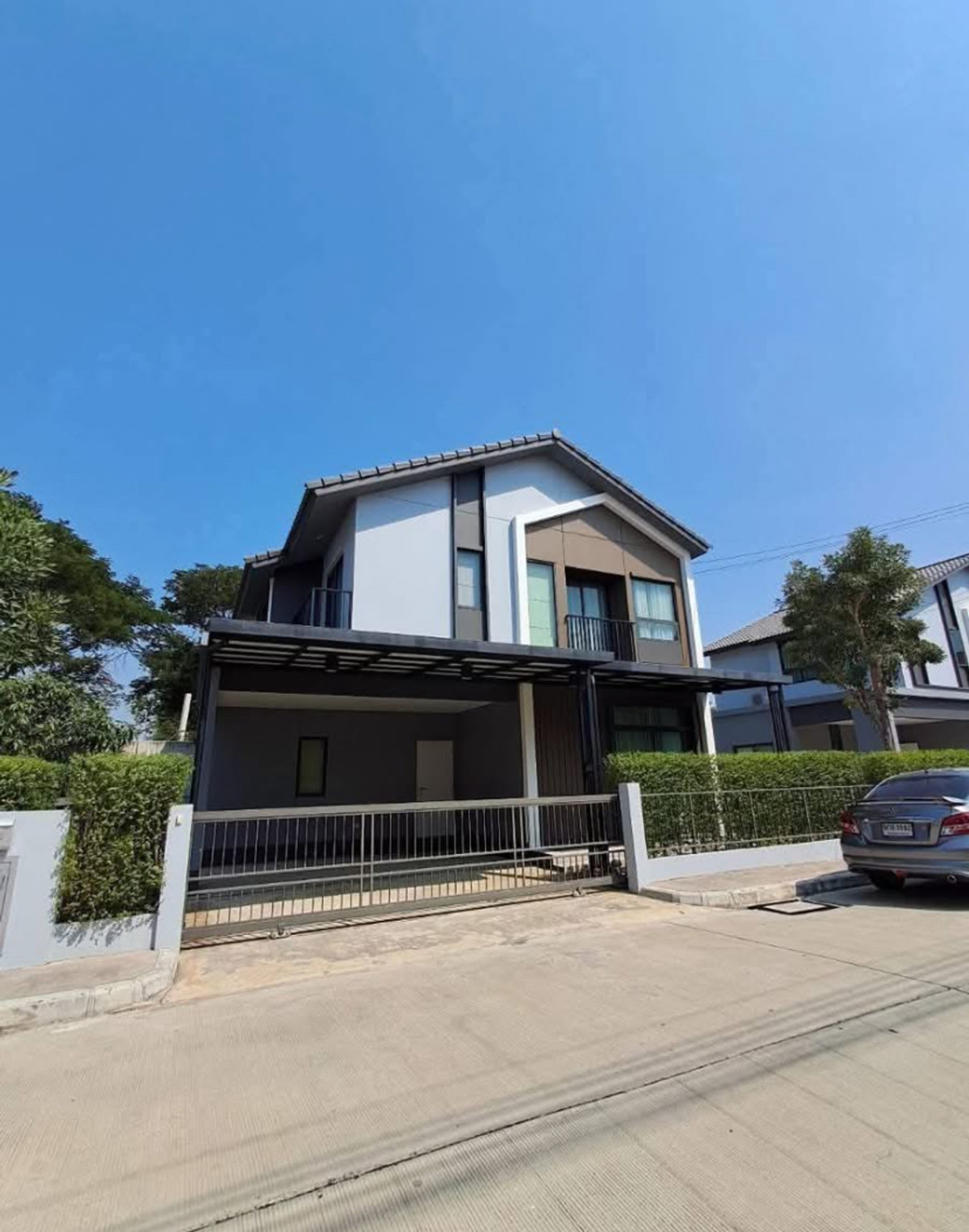 For RentHouseNonthaburi, Bang Yai, Bangbuathong : Single house for rent, 50 sq m, Anasiri Village. Chaiyaphruek-Wongwaen, near Makro Bang Bua Thong