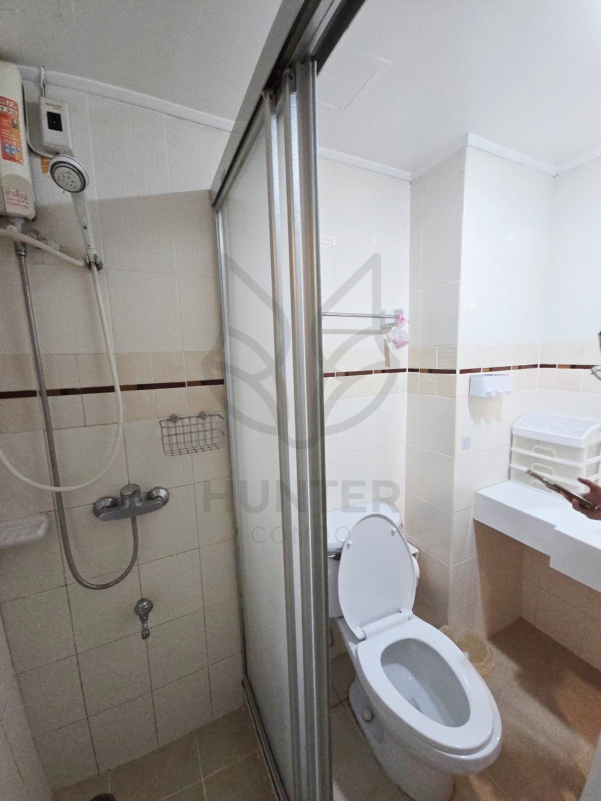 For RentCondoRatchadapisek, Huaikwang, Suttisan : 🦊HunterCondo🦊 Lumpini Ville Cultural Center🟡🟣near MRT Huai Khwang 1.5 km.