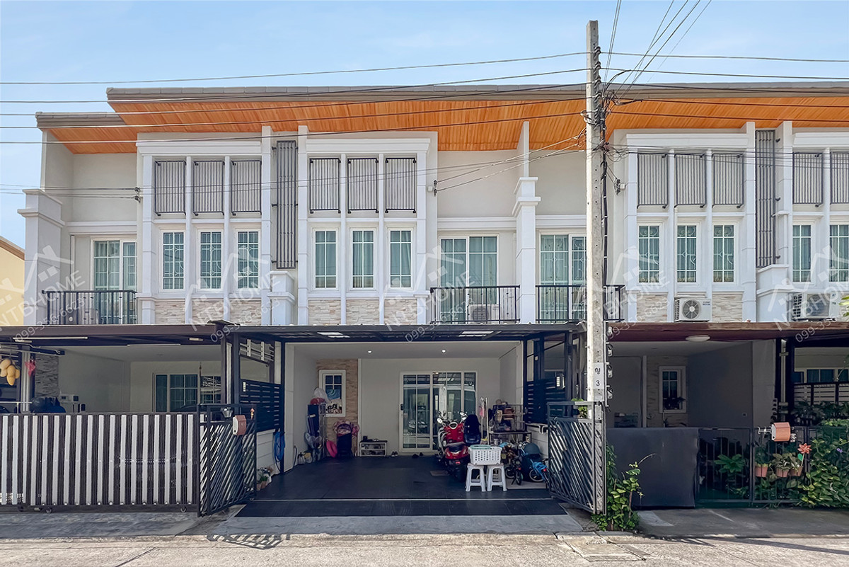 For SaleTownhomeRama5, Ratchapruek, Bangkruai : Golden Town 2 Pinklao-Charan Sanitwong, complete expansion, good location near Si Rat Expressway.