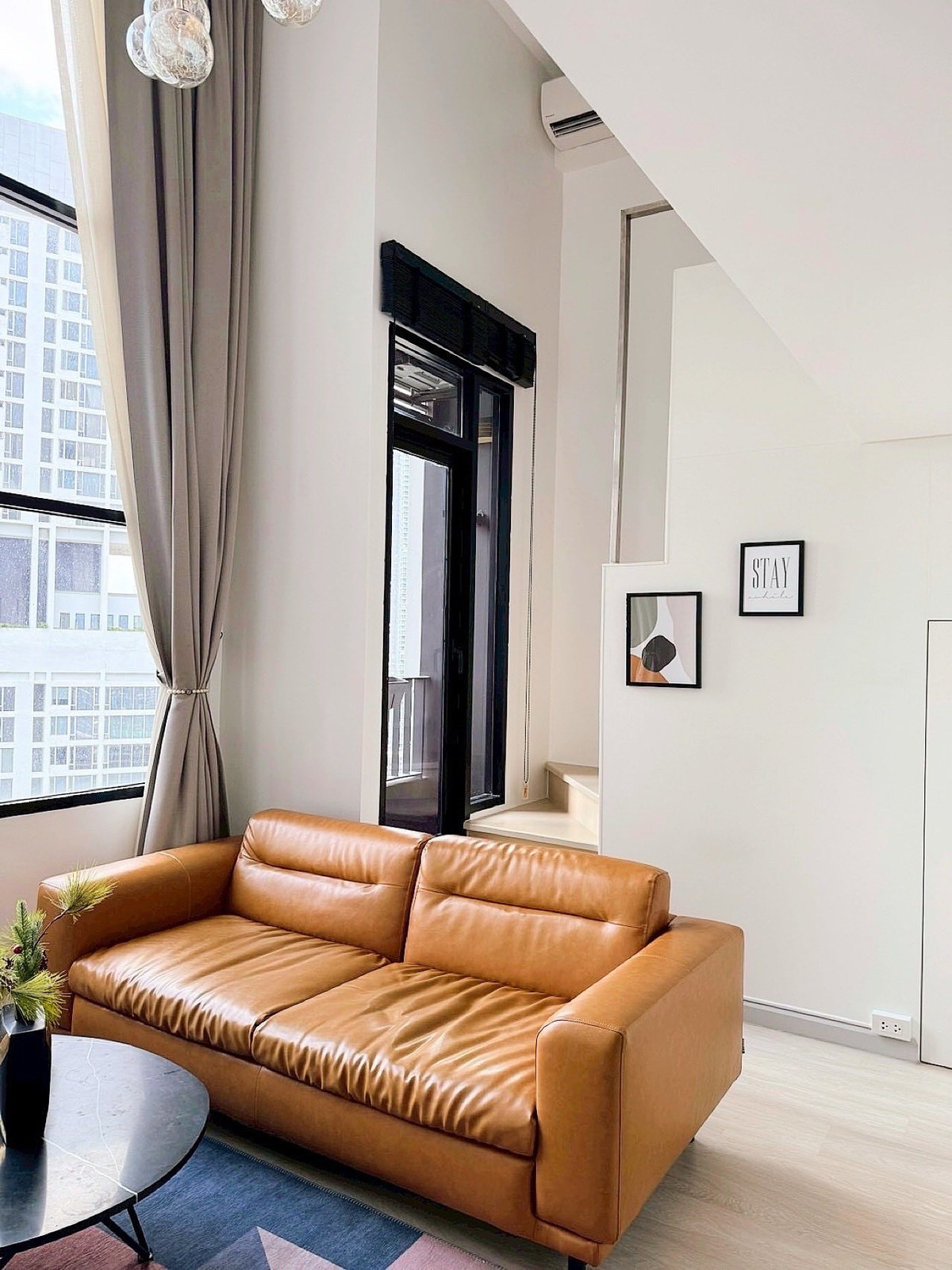 For RentCondoSathorn, Narathiwat : ᚱ Condo for rent ✅ Duplex 🔥1 bedroom, 31st floor 🔥KnightsBridge Prime Sathorn, near BRT Thanon Chan and BTS Chong Nonsi.