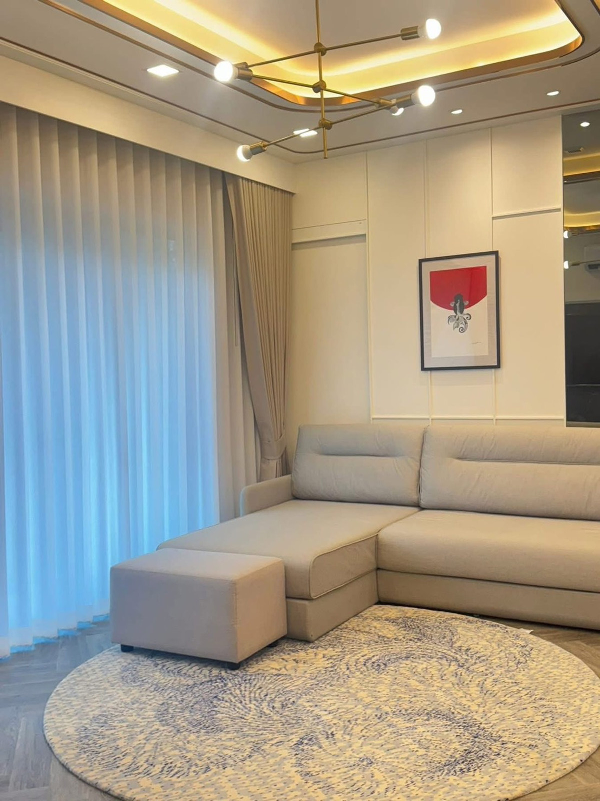 For RentHouseLadkrabang, Suwannaphum Airport : Single house for rent, Perfect Masterpiece Rama 9-Krungthep Kreetha. Complete with electrical appliances and furniture