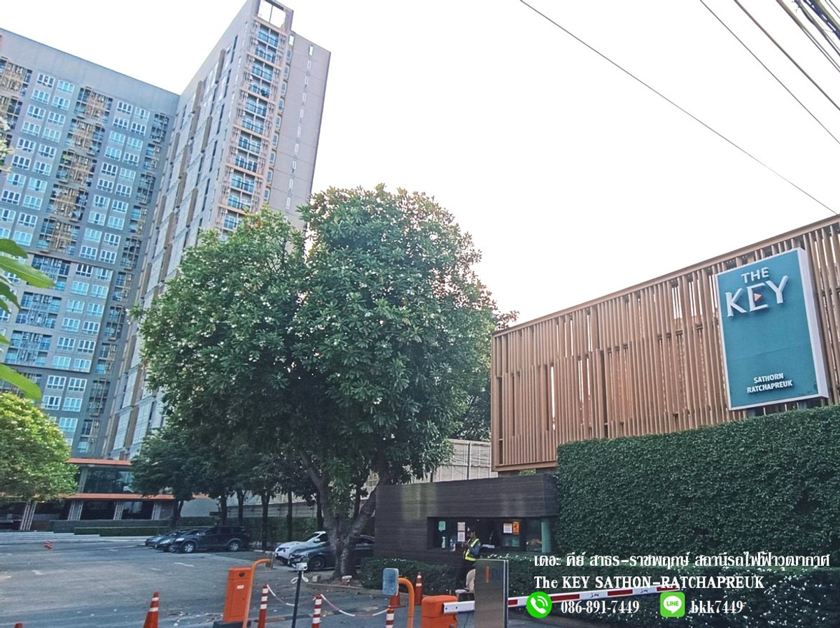 For RentCondoThaphra, Talat Phlu, Wutthakat : ✅✅ Condo for rent: The Key Sathorn-Ratchapruek. Wutthakat Skytrain Station (BTS)