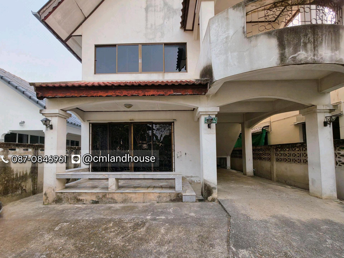 ขายบ้านเชียงใหม่ : ถูกกว่าคุ้มกว่าคอนโด! บ้านวรุณนิเวศน์ ต.แม่เหียะ อ.เมือง ใกล้แยกแม่เหียะ บิ๊กซี แม็คโคร IKEA 2 กม. ใกล้เซ็นทรัลแอร์พอร์ต 4 กม. ใกล้สนามบิน 5 กม. (ขายตามสภาพต้องปรับปรุง)