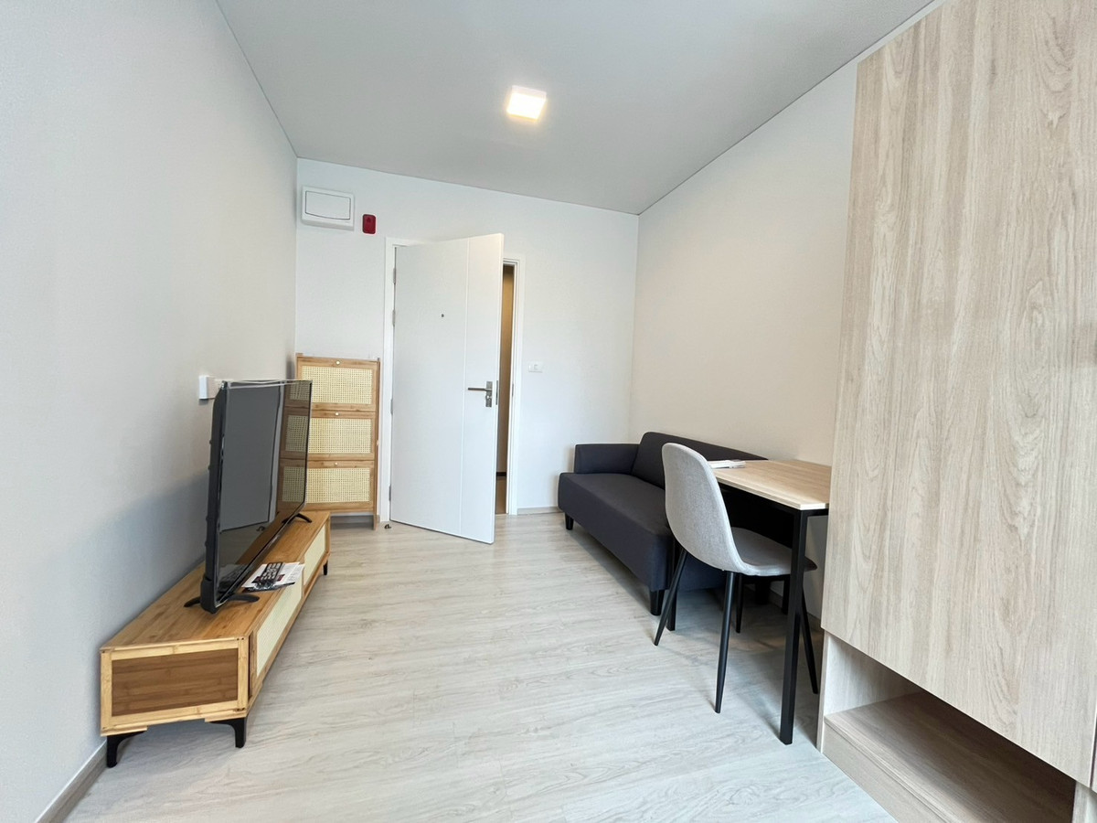 ให้เช่าคอนโดวิภาวดี ดอนเมือง หลักสี่ : คอนโดใหม่ ห้องว่างพร้อมเข้าอยู่ ตกแต่งครบทุกอย่าง (23 ตร.ม.) ราคา 7,500/เดือน ฟรีที่จอดรถ ฟรีค่าส่วนกลาง  