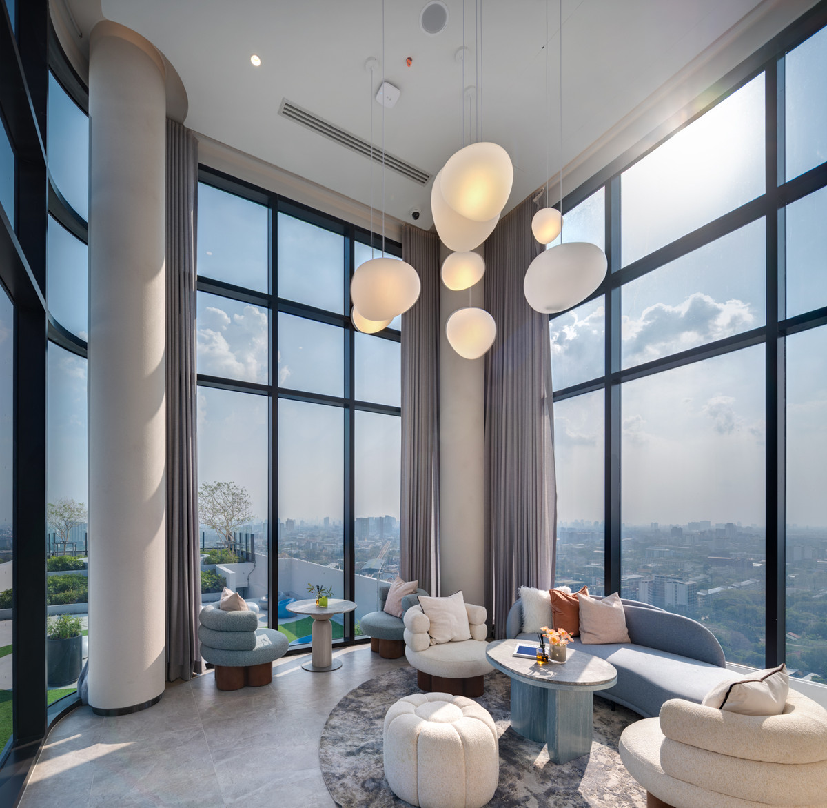 For SaleCondoKasetsart, Ratchayothin : [0 meters to BTS!] Condo for sale COBE Kaset-Sripatum, new room, Studio, high floor, beautiful view, fully furnished, ready to move in 24 hours!