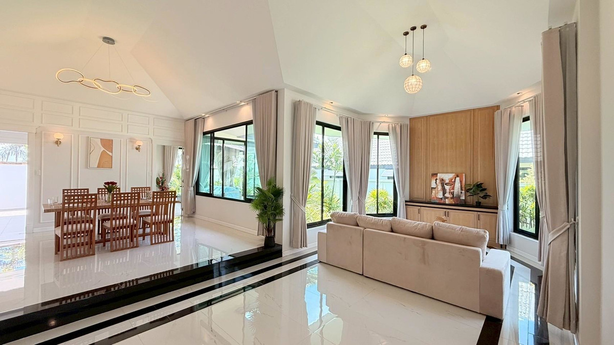 For SaleHousePattaya, Bangsaen, Chonburi : Detached House Nibbana Shade / 4 Bedrooms (FOR SALE) AM100