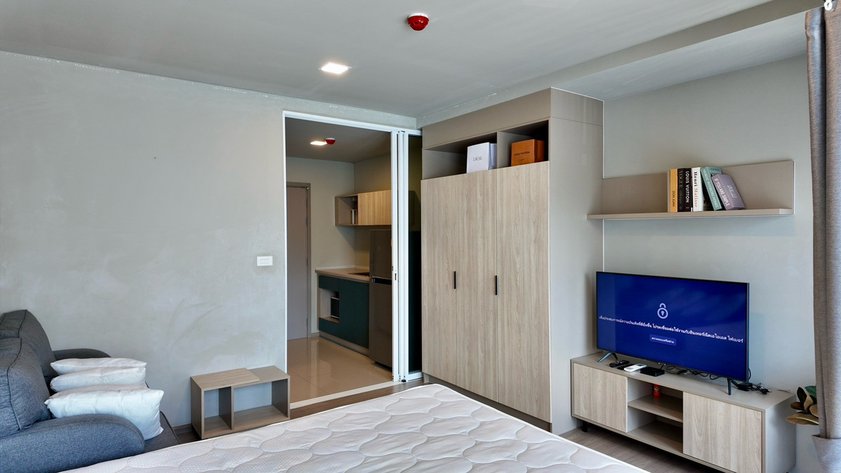 ให้เช่าคอนโดปิ่นเกล้า จรัญสนิทวงศ์ : ให้เช่า ดีคอนโด พนา 28 SQM คุณจะได้รับห้องที่สะดวก สบาย สะอาด เฟอร์ครบ พร้อมเครื่องใช้ไฟฟ้า