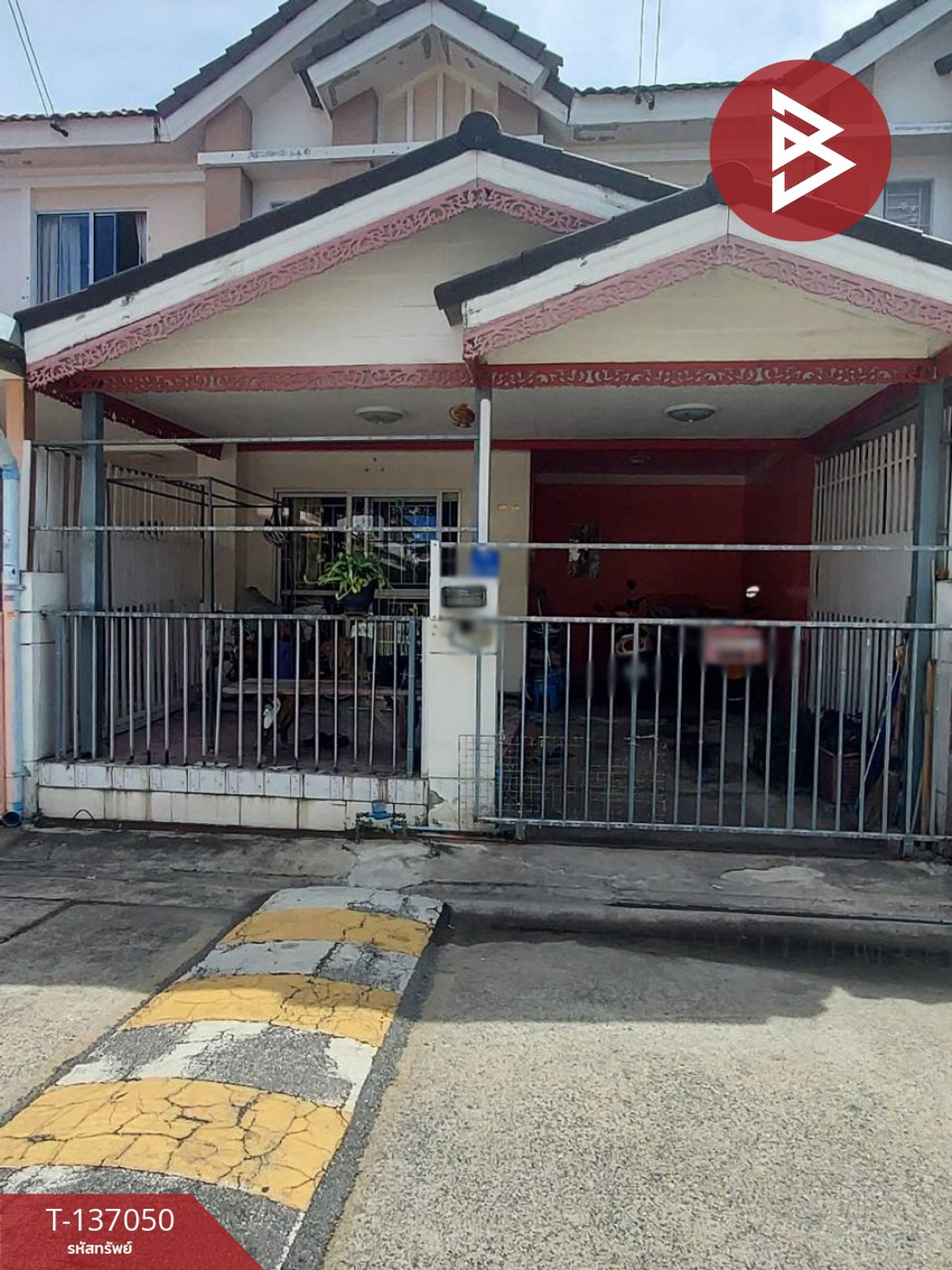 For SaleTownhomeSamut Prakan,Samrong : Townhouse for sale Pruksa Village 56 Suksawat-Wongwaen Phra Samut Chedi, Samut Prakan