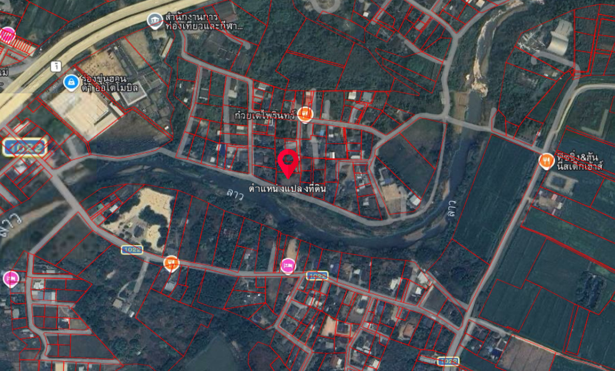 For SaleLandChiang Rai : Land next to the river Chiang Rai Province, Mueang District, Chiang Rai / 88 Sq.wah (For Sale), Riverside Land Mueang Chiang Rai / 88 Sq.wah (FOR SALE) TPM378