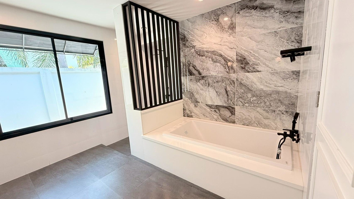 For SaleHousePattaya, Bangsaen, Chonburi : Detached House Nibbana Shade / 4 Bedrooms (FOR SALE) AM100