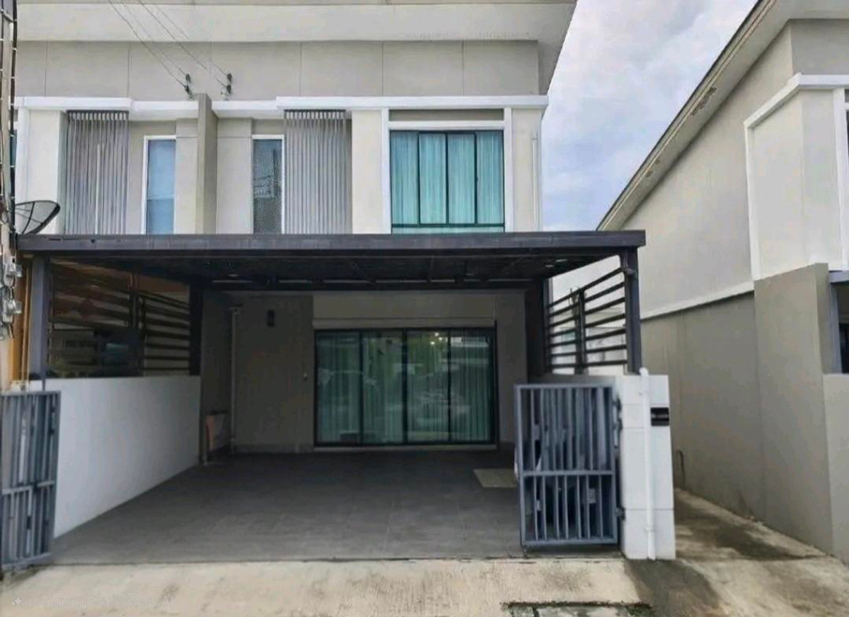 For RentTownhomeEakachai, Bang Bon : For rent Prusa Ville 68 Tha Phra - Chom Thong near BTS Wutthakat.
Fully furnished Ready to move in