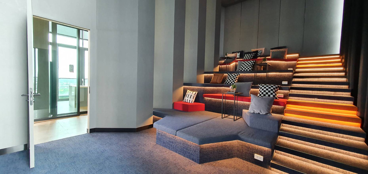 ให้เช่าคอนโดมีนบุรี-ร่มเกล้า : คอนโดให้เช่า 𝗧𝗛𝗘 𝗢𝗥𝗜𝗚𝗜𝗡 𝗥𝗔𝗠 𝟮𝟬𝟵 𝗜𝗡𝗧𝗘𝗥𝗖𝗛𝗔𝗡𝗚𝗘 1 bedroom plus 31 ตร.ม. ทำเลดี วิวพระอาทิตย์ขึ้น