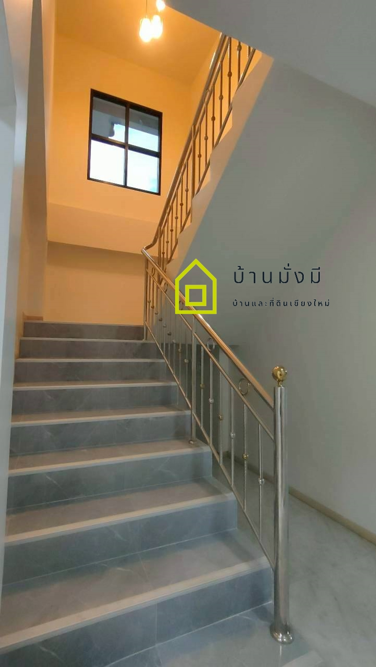 For SaleHouseChiang Mai : 2-story detached house near Maejo University (2 kilometers from Maejo University), Wat Mongkol Setthi intersection zone.