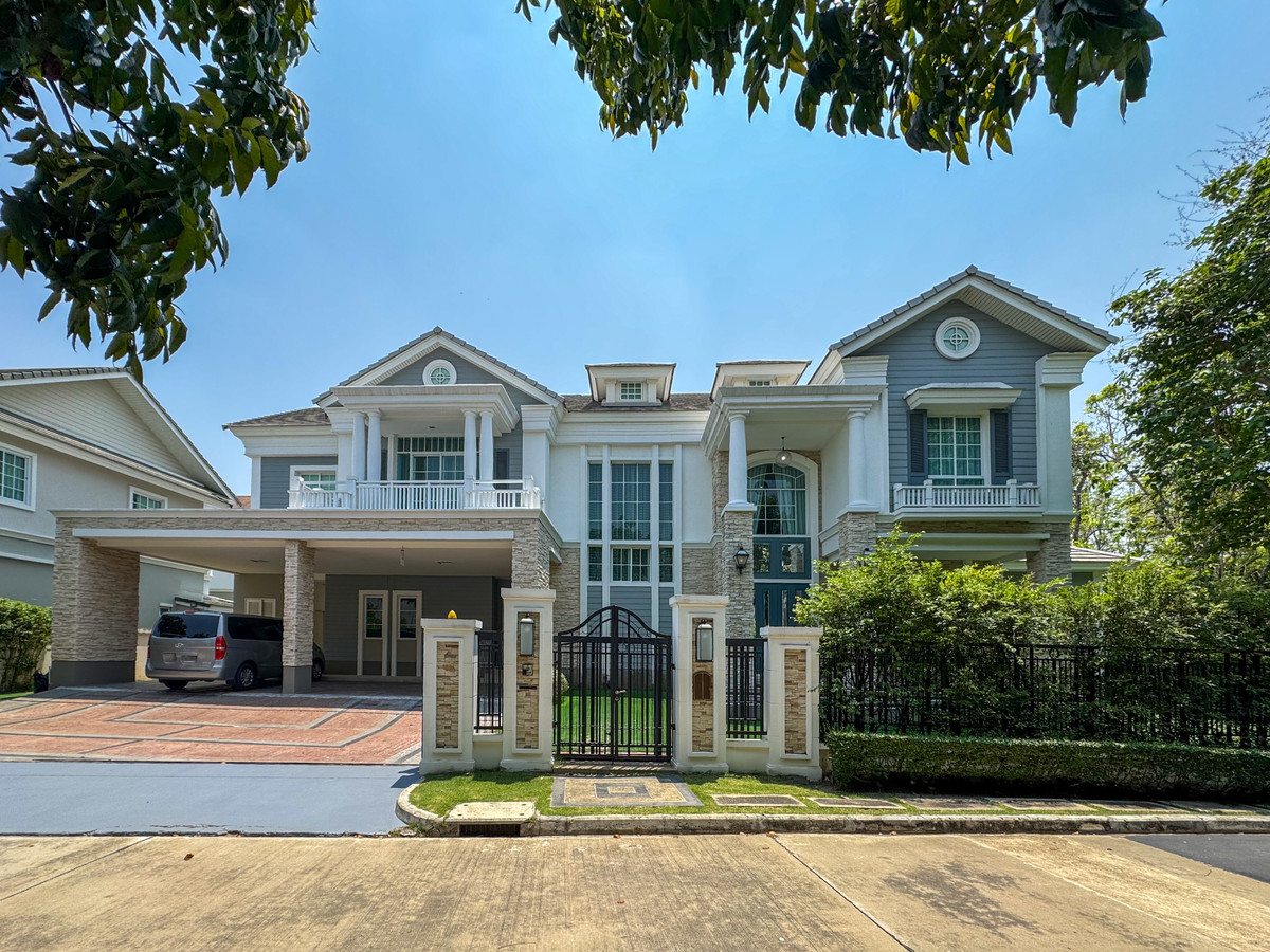 ขายบ้านบางนา แบริ่ง ลาซาล : ขายคฤหาสน์หรู Narasiri Bangna : นาราสิริ บางนา พร้อมอยู่ ตกแต่งสวยพร้อมอยู่