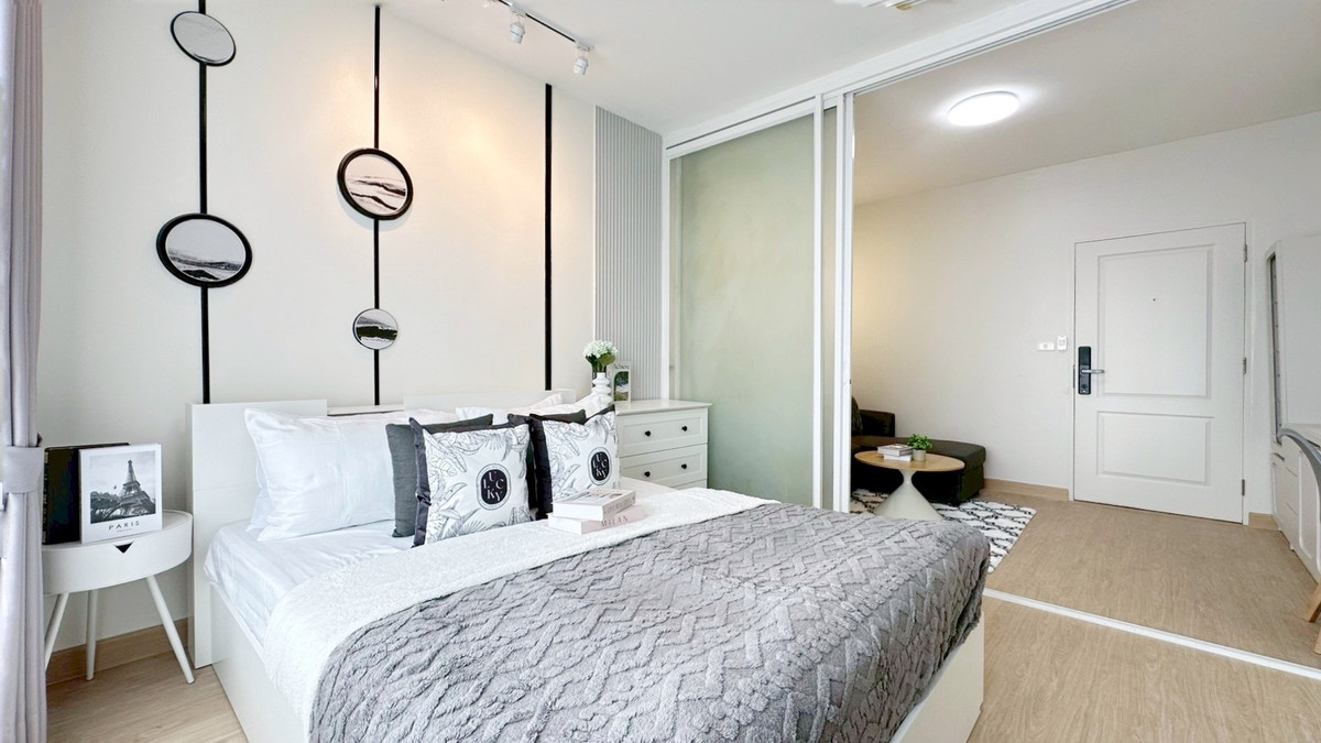 ขายคอนโดโชคชัย4 ลาดพร้าว71 : ✨️ห้องสวย “บิ้วอินจัดเต็ม! ผ่อนสบายๆ ครบทุกไลฟ์สไตล์!  🚅เดินไป MRT โชคชัย 4 สะดวก” 🏡บี ยู โชคชัย 4🌳