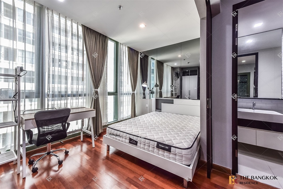 ให้เช่าคอนโดราชเทวี พญาไท : Wish Signature @ Midtown Siam (1Bed 1Bath 36 SQM.)  23,000 Baht/Month