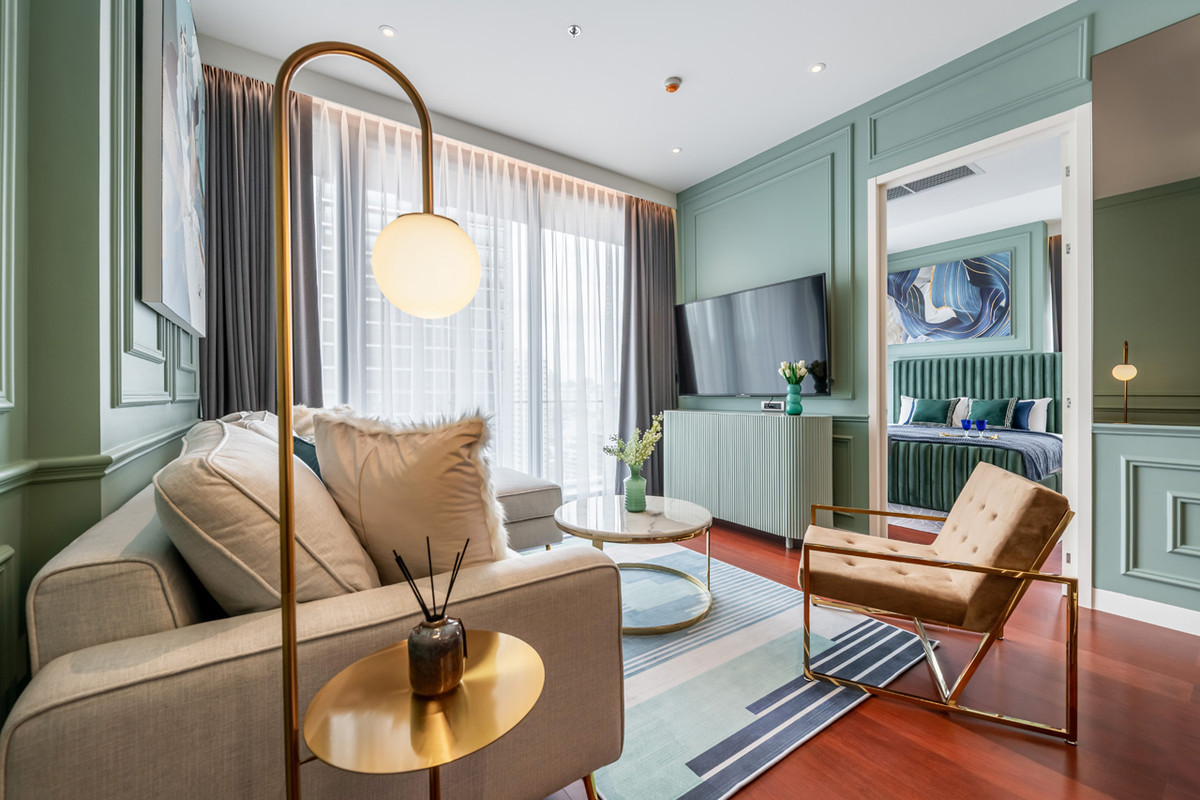 For RentCondoSukhumvit, Asoke, Thonglor : !! Beautiful room for rent, Condo KHUN by YOO, near BTS Thonglor.