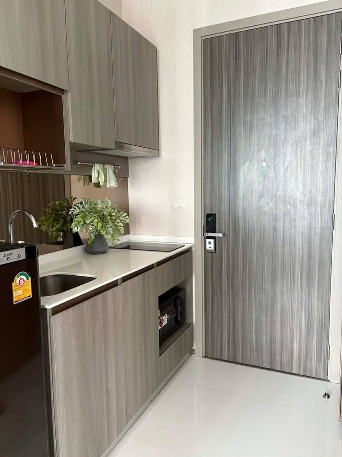 For RentCondoOnnut, Udomsuk : For rent Knights Bridge Prime Onnut (55.15 sq m.) 2 bedrooms, 2 bathrooms, near BTS On Nut.