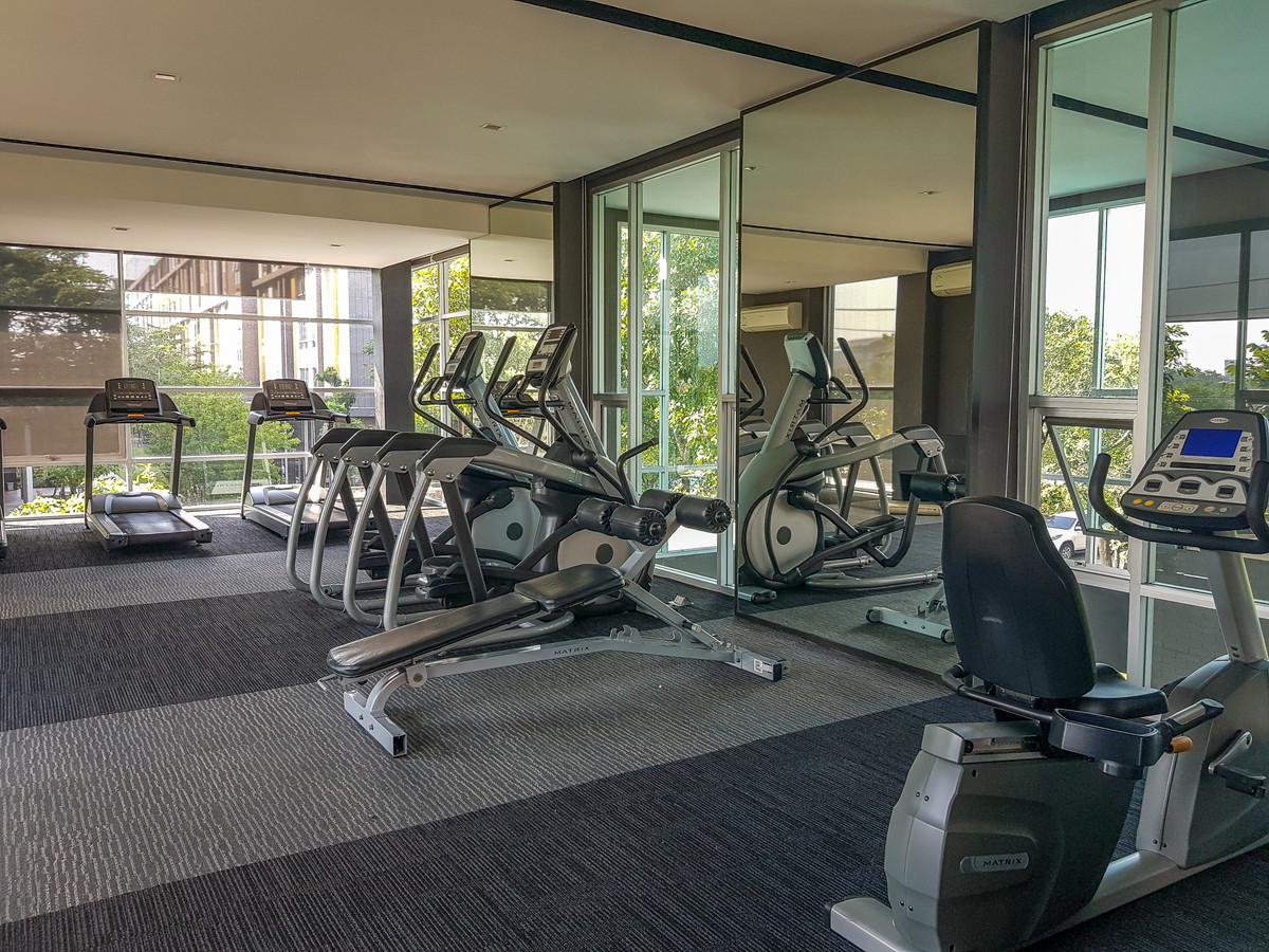 For RentCondoBangna, Bearing, Lasalle : For rent, D Condo Campus Resort Bangna, near ABAC University, size 30 sq m., Building C, 6th floor.