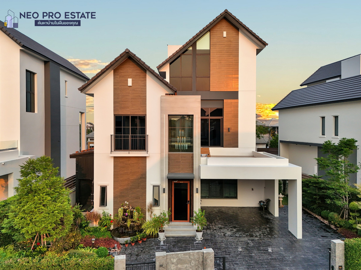 ขายบ้านขอนแก่น : บ้านเดี่ยว 3 ชั้น ระดับ Luxury ในโครงการ Private ชั้นนำ ในขอนแก่น