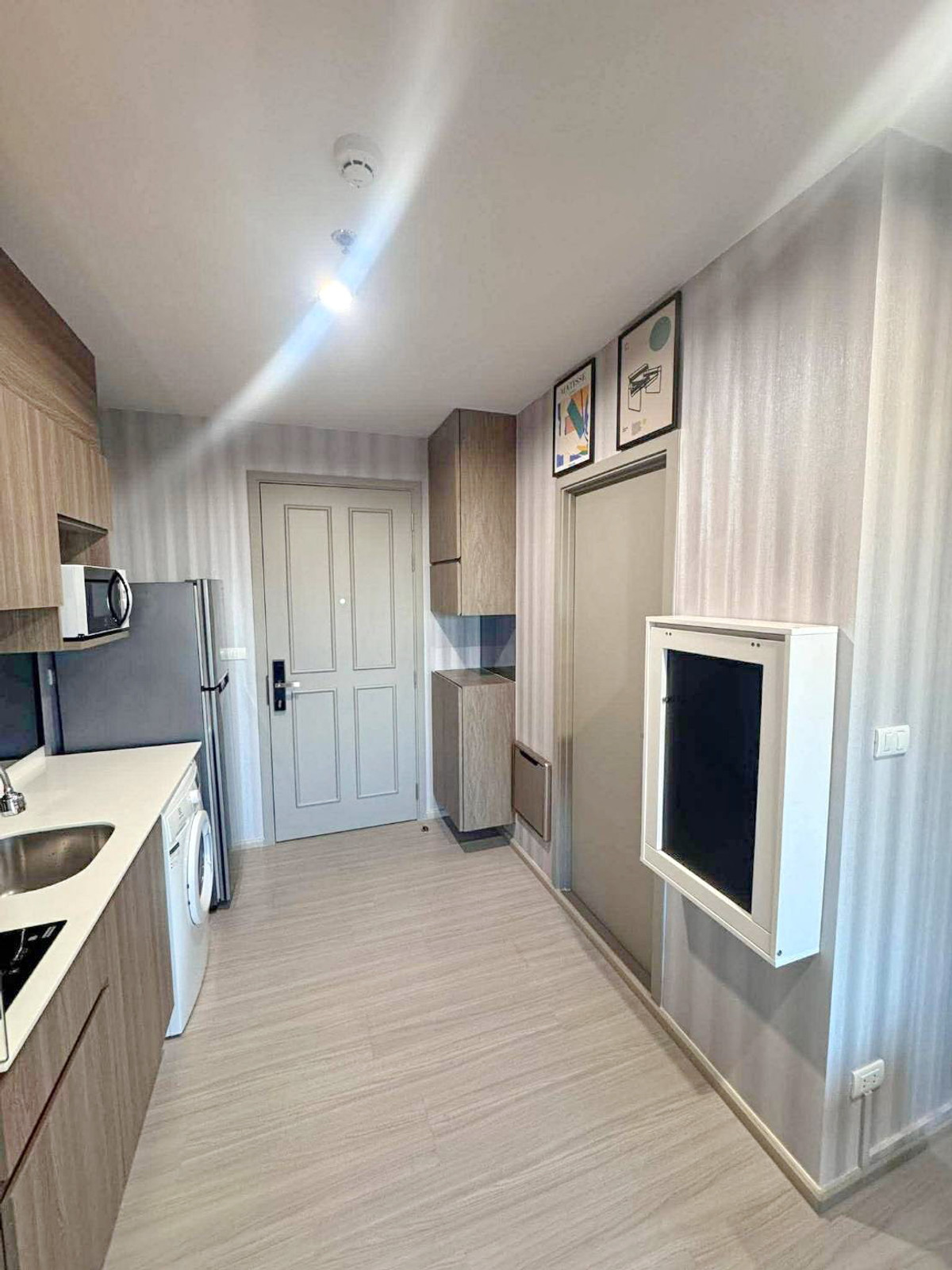 For RentCondoBang kae, Phetkasem : Condo for rent, The Parkland Phetkasem 56, next to Seacon Bang Khae, MRTMRT Phasi Charoen.