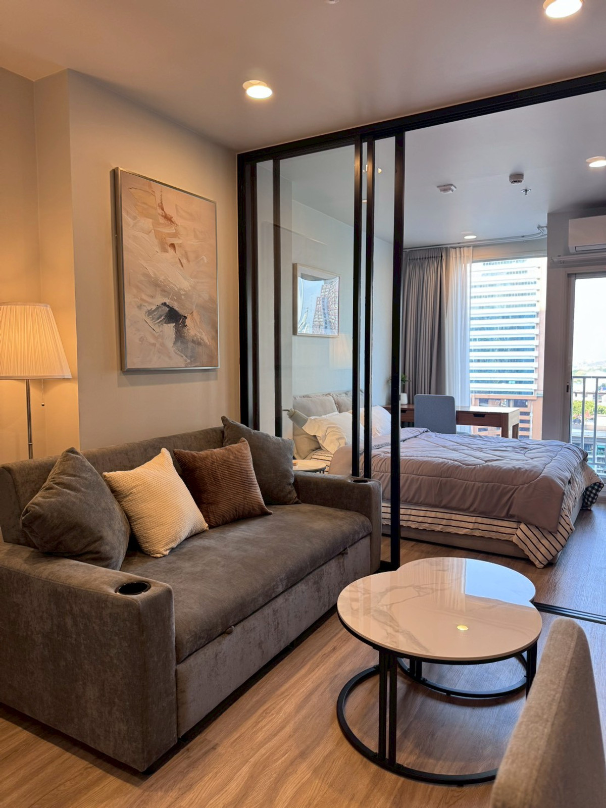 For RentCondoSukhumvit, Asoke, Thonglor : New Renovate FOR RENT Culture Thonglor 1 Bedroom 31 sq.m. Ready to move in 300 m. to BTS Thonglor 28,000 THB / month