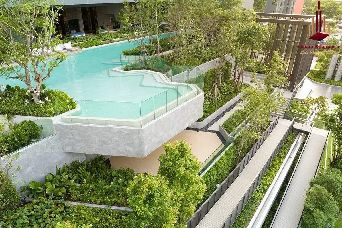 For SaleCondoThaphra, Talat Phlu, Wutthakat : 📍 Life Sathorn Sierra, beautiful view, spectacular central area, high Yeild 💥