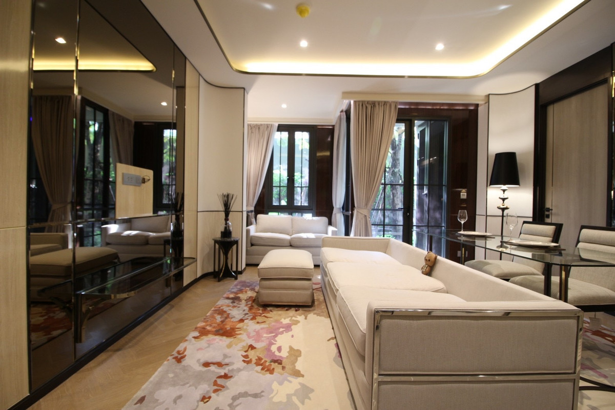 For RentCondoSukhumvit, Asoke, Thonglor : 96923 - Condo for rent, The Reserve Sukhumvit 61, modern classic style, ready to move in.