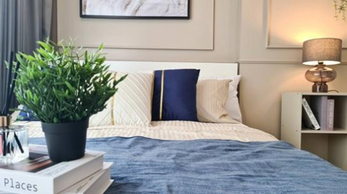 For SaleCondoRama3 (Riverside),Satupadit : Very awesome, Lumpini Park Riverside Rama 3 Condo, beautiful room, live like at a riverside resort, installments 7,xxx, convenient transportation, close to Terminal 21, near Central Rama 3, very cutely decorated room, divided into proportions, selling che