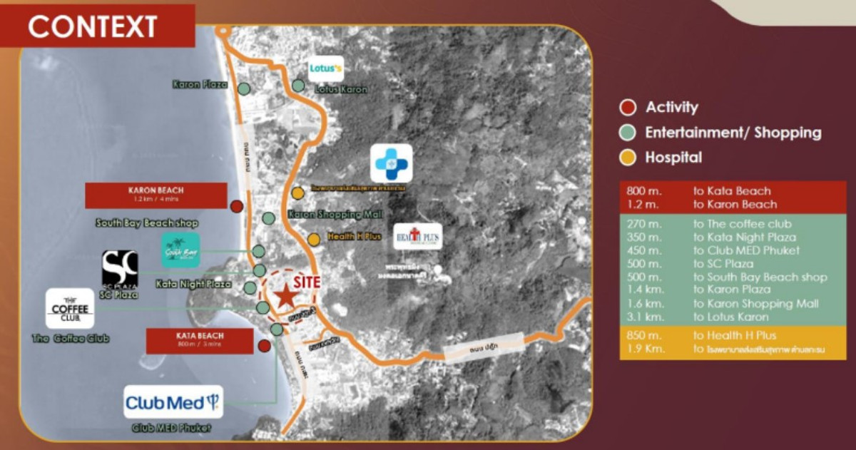 For SaleLandPhuket : 🔥For sale🔥 Land Kata-Karon near Wiset Road 4024, tourist location 1-2-14.9 rai.