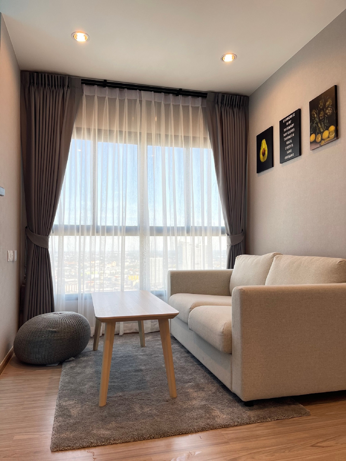 คอนโดรามคำแหง หัวหมาก : 1 ห้องนอน ชั้นสูง วิวสวย โครงการ The Tree หัวหมาก อินเตอร์เชนจ์