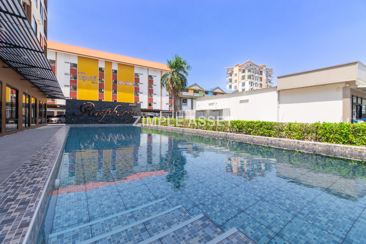 For RentSamut Prakan,Samrong : Line ID: @zimple_asset  Apartment near Lotus’s Bang Phli, air-conditioned room with furniture, balcony, affordable price, safe, and parking available.