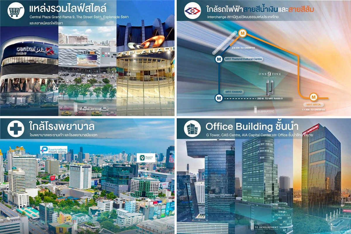 ขายคอนโดพระราม 9 เพชรบุรีตัดใหม่ RCA : สอบถามโทร : 095-254-6826 Condo One9Five Asoke-Rama 9 (โควต้าต่างชาติ-ไทย) ขนาด 69.5 ตารางเมตร 2 ห้องนอน 2 ห้องน้ำ ชั้น27 ตึกB ขายถูกกว่าโครงการ