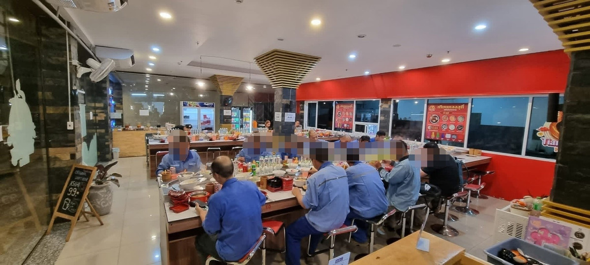 เซ้งร้านค้า/ตลาดนัดสมุทรปราการ สำโรง : เซ้งร้านชาบูหมาล่า-สายพาน ติดถนนบางนา-ตราด ใต้โรงแรมชัย บางบ่อ ใกล้ๆมีหอพักจำนวนมาก